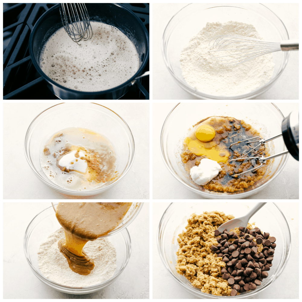 Making the perfect browned butter chocolate chip cookie