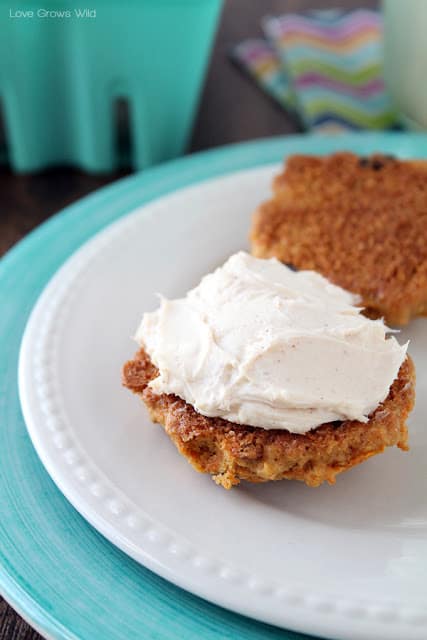 How to stack Oatmeal Raisin Breakfast Cookie Sandwiches by Love Grows Wild for The Recipe Critic