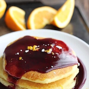 Orange Buttermilk Pancakes