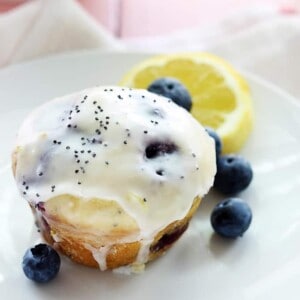 Blueberry Lemon Poppyseed Muffins