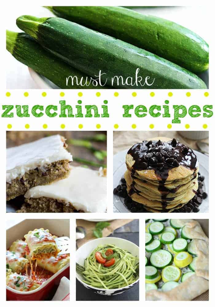 Must Make Zucchini Recipe Roundup