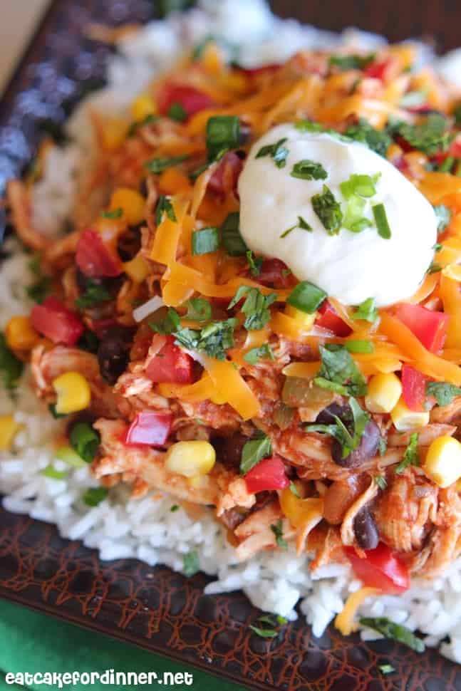 Slow Cooker Tex-Mex Chicken