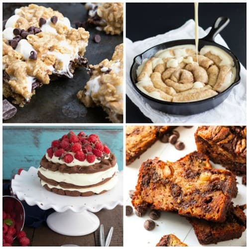  Here are some more simple desserts in a collage from Chelsea's Messy Apron: