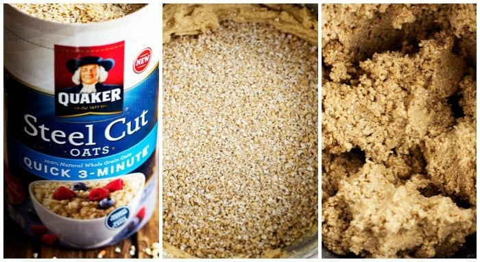 Quaker oats collage