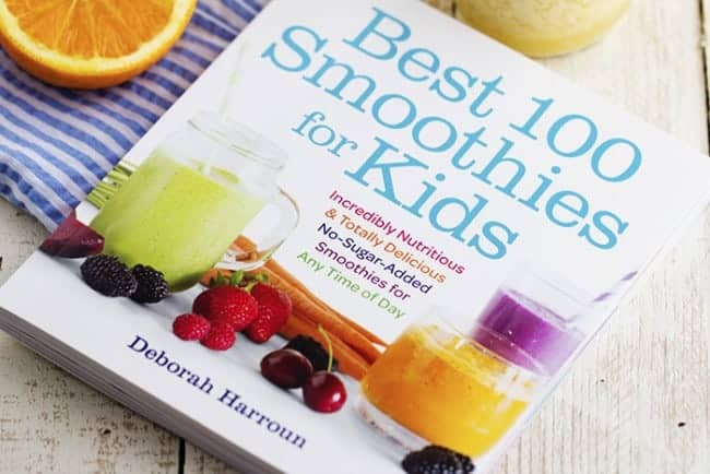 best 100 smoothies for kids book cover