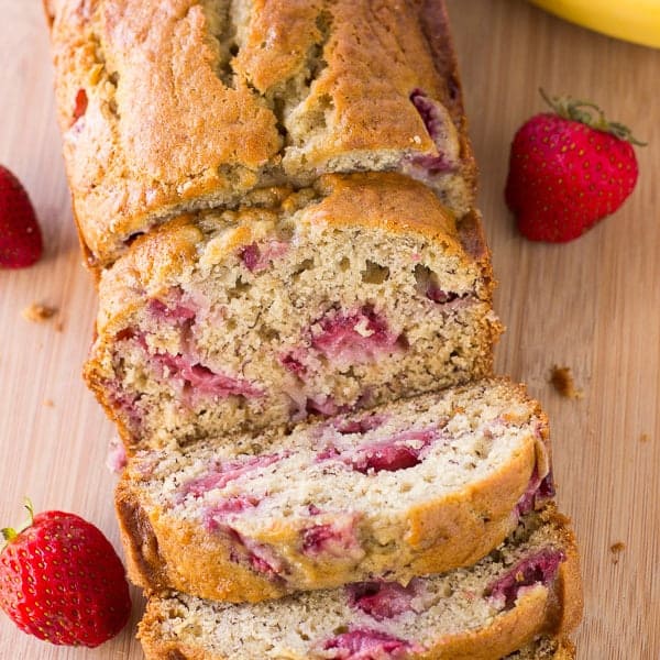 Strawberry Banana Bread