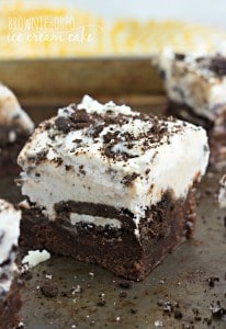 Brownie Oreo Ice Cream Bars