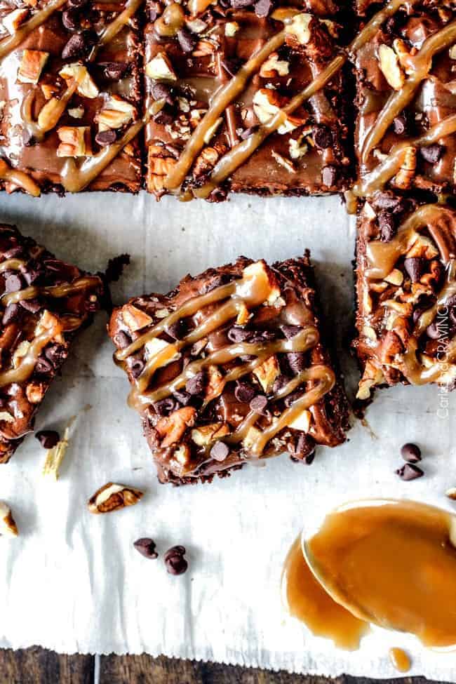 Turtle Brownies