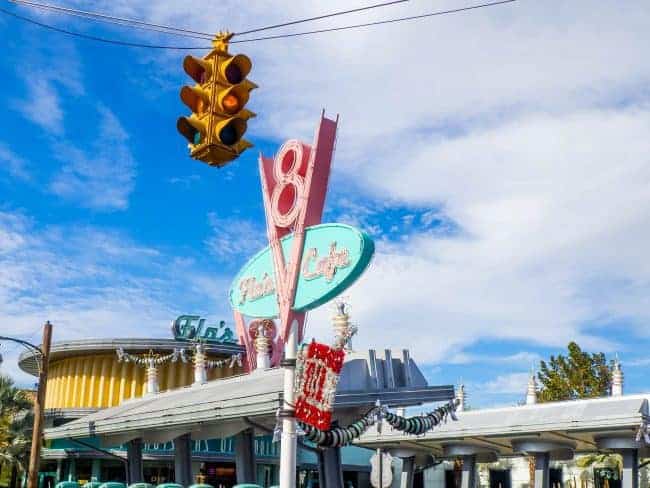 FLO' S Café in California adventure.