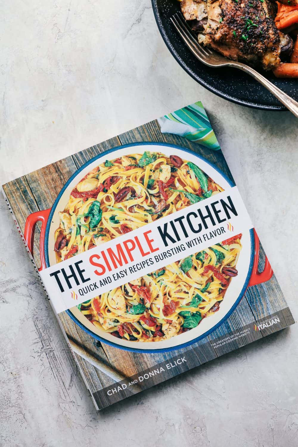 The Simple Kitchen cookbook.