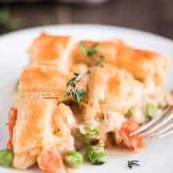 One Skillet Chicken Pot Pie