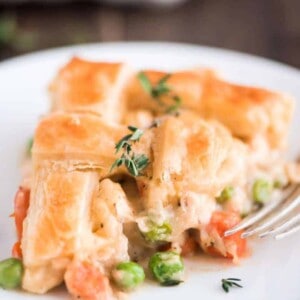 One Skillet Chicken Pot Pie