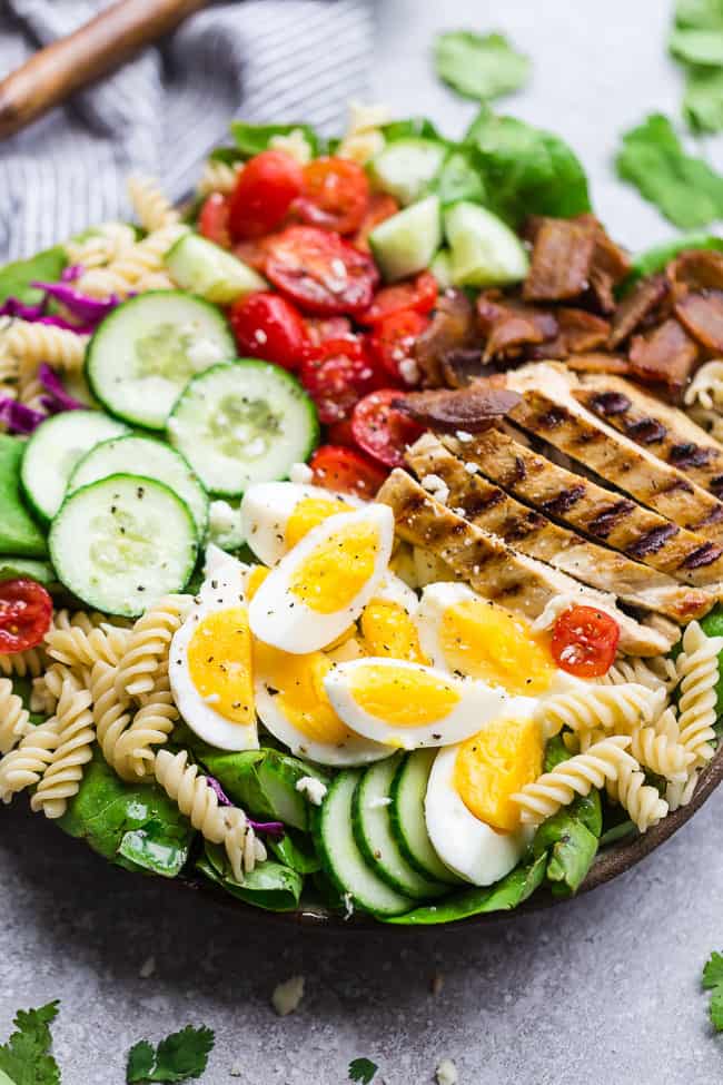 Balsamic Chicken Cobb Salad.