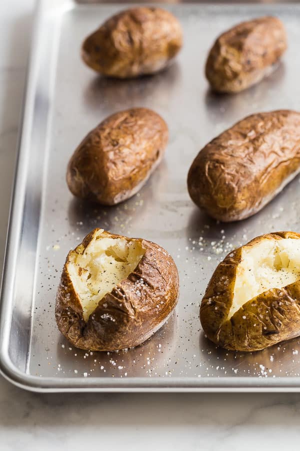 baked potatoes sheet pan