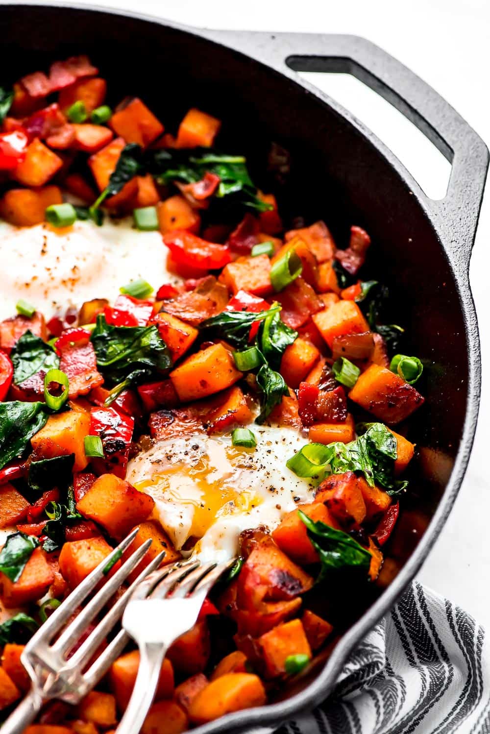 Sweet potato hash