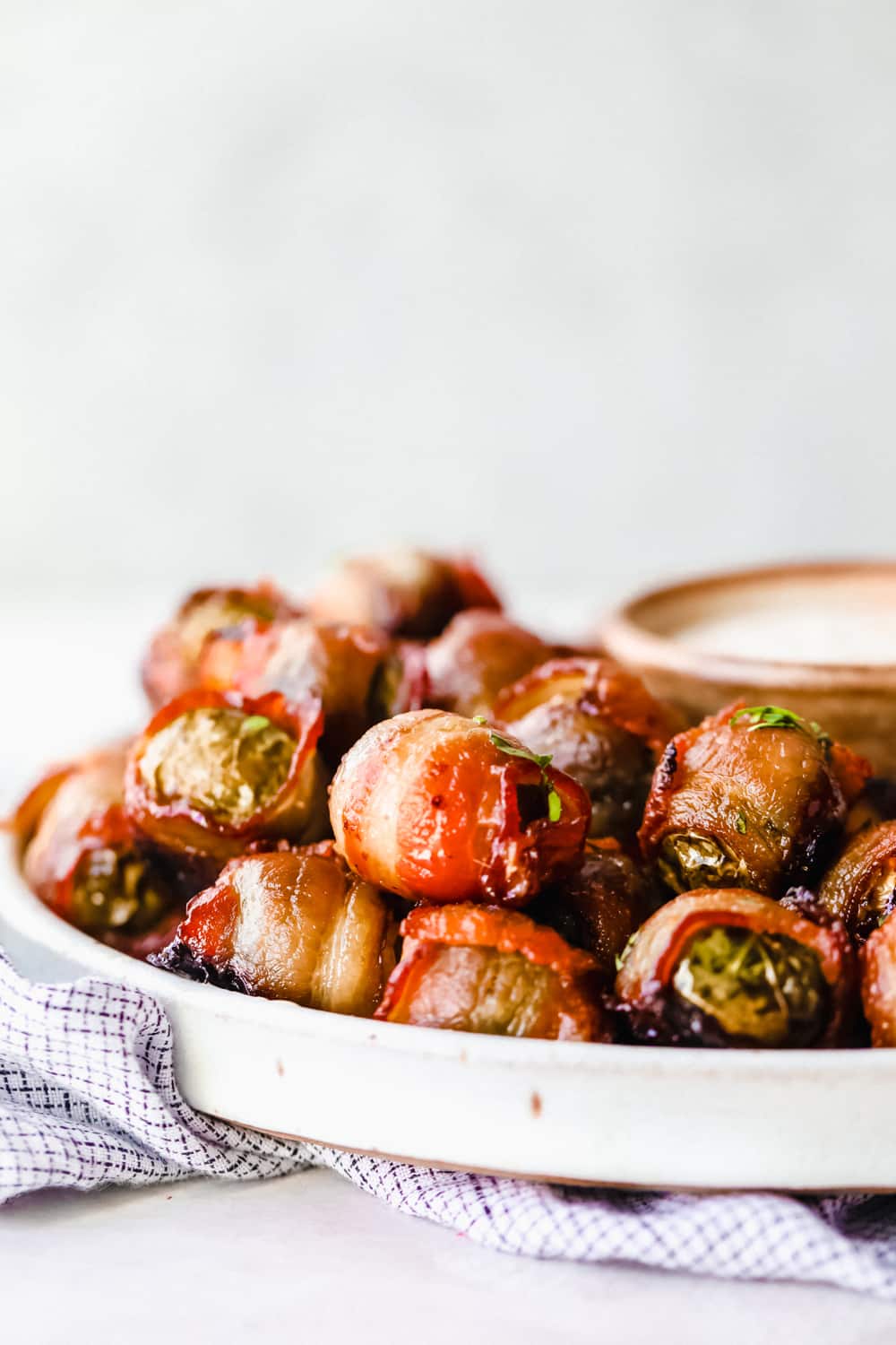 Awesome Bacon Wrapped Brussels Sprouts