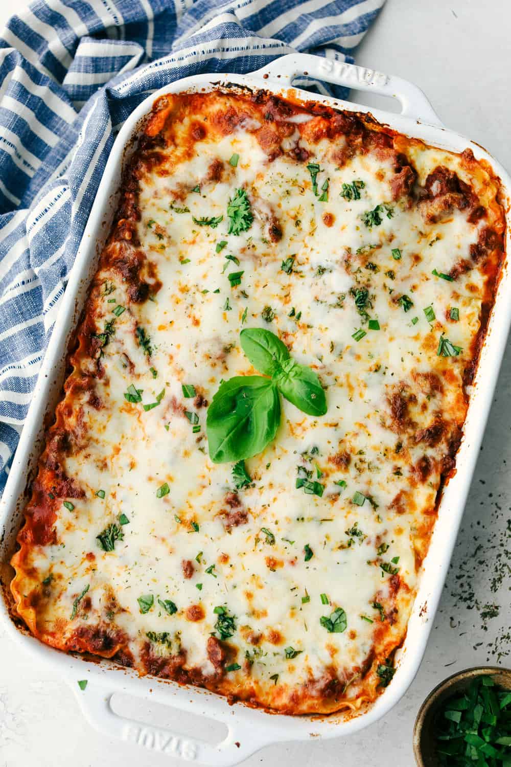 Baked lasagna 