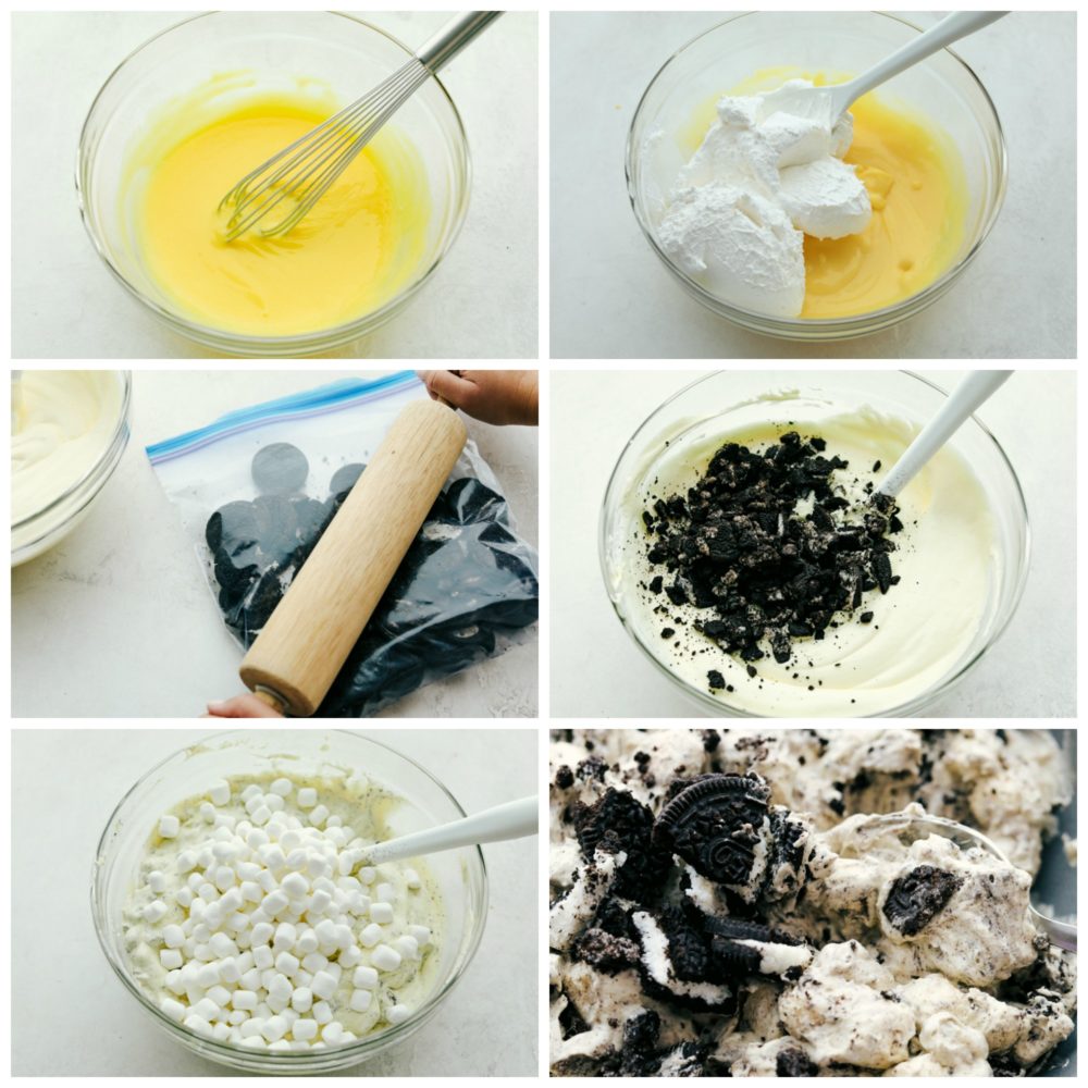 Steps to make oreo fluff salad