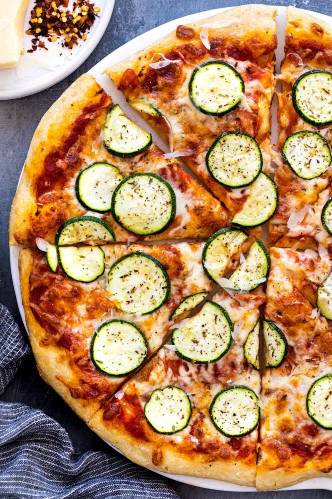 Zucchini Pizza