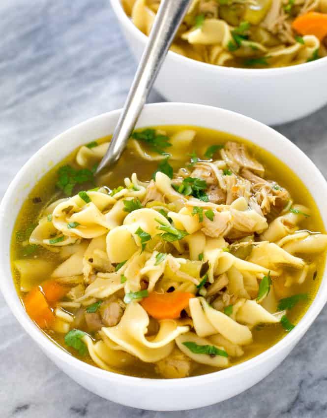 Instant Pot Chicken Noodle Soup