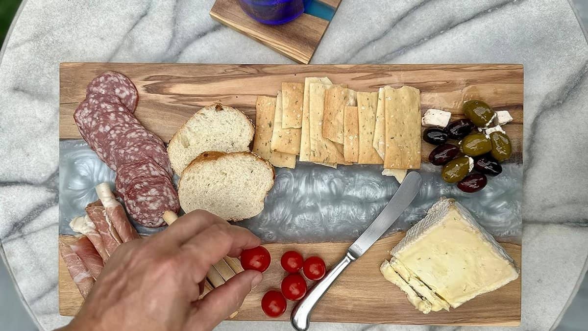 Live Edge Cheese board 