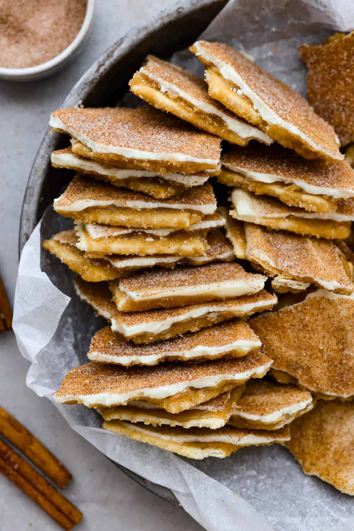 A platter of churro crack. 